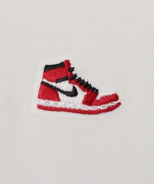 JORDAN BRAND(ジョーダンブランド)の「JORDAN BRAND M J BRND BR SNKR PCH SS CRW / ジョーダン ブランド ジョーダン BRND BR スニーカー パッチ クルー S/S Tシャツ / NIKE 【SP】(Tシャツ/カットソー・メンズ・ブラック/ホワイト・S/M/L/XL/XXL)」の13枚目の写真