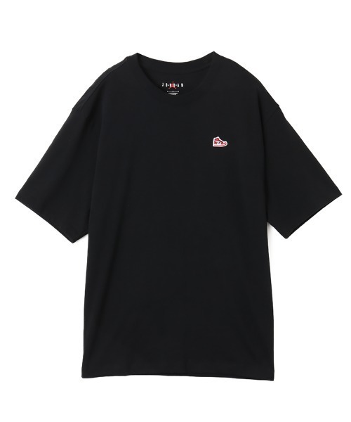 JORDAN BRAND(ジョーダンブランド)の「JORDAN BRAND M J BRND BR SNKR PCH SS CRW / ジョーダン ブランド ジョーダン BRND BR スニーカー パッチ クルー S/S Tシャツ / NIKE 【SP】(Tシャツ/カットソー・メンズ・ブラック/ホワイト・S/M/L/XL/XXL)」の3枚目の写真