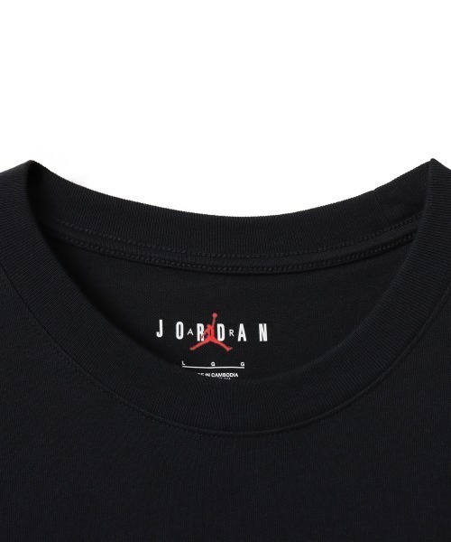 JORDAN BRAND(ジョーダンブランド)の「JORDAN BRAND M J BRND BR SNKR PCH SS CRW / ジョーダン ブランド ジョーダン BRND BR スニーカー パッチ クルー S/S Tシャツ / NIKE 【SP】(Tシャツ/カットソー・メンズ・ブラック/ホワイト・S/M/L/XL/XXL)」の5枚目の写真