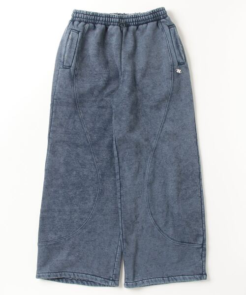HTH（エイチティーエイチ）の「Vintage Curve switching sweat pants（スウェットパンツ・レディース・ネイビー/カーキ/ブラック・フリー）」の11枚目の写真