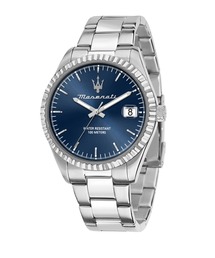 「Maserati/マセラティ」コンペティツィオーネ -43mm シルバー ブレスレット