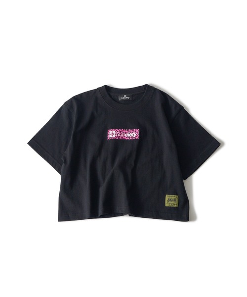 tシャツ Cropped leopard box tee「WOMEN」 レディース Cropped leopard box tee【WOMEN】（Tシャツ/カットソー