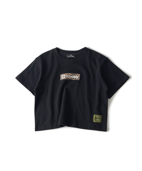 tシャツ Cropped leopard box tee「WOMEN」 レディース Cropped leopard box tee【WOMEN】（Tシャツ/カットソー