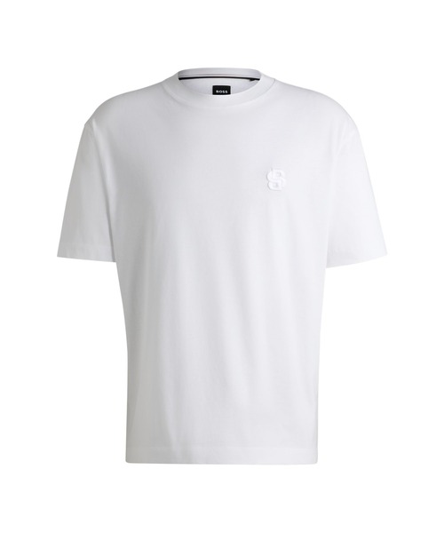 シルケットコットン Tシャツ Double Bモノグラム（Tシャツ