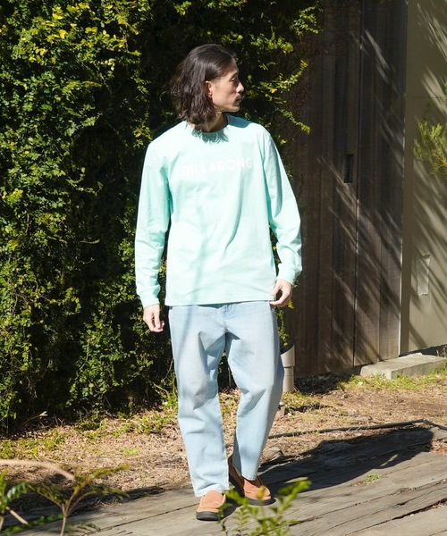 BILLABONG（ビラボン）の「BILLABONG メンズ UNITY LOGO ロンＴ 【2025年春夏モデル】/ビラボンロゴ長袖ロンT（Tシャツ/カットソー・メンズ・ホワイト/ミント/ブラック/ピンク系その他・MEDIUM/LARGE/X-LARGE/SMALL）」の17枚目の写真