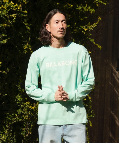 BILLABONG（ビラボン）の「BILLABONG メンズ UNITY LOGO ロンＴ 【2025年春夏モデル】/ビラボンロゴ長袖ロンT（Tシャツ/カットソー・メンズ・ホワイト/ミント/ブラック/ピンク系その他・MEDIUM/LARGE/X-LARGE/SMALL）」の19枚目の写真