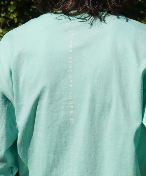 BILLABONG（ビラボン）の「BILLABONG メンズ UNITY LOGO ロンＴ 【2025年春夏モデル】/ビラボンロゴ長袖ロンT（Tシャツ/カットソー・メンズ・ホワイト/ミント/ブラック/ピンク系その他・MEDIUM/LARGE/X-LARGE/SMALL）」の5枚目の写真