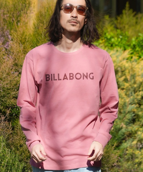 BILLABONG（ビラボン）の「BILLABONG メンズ UNITY LOGO ロンＴ 【2025年春夏モデル】/ビラボンロゴ長袖ロンT（Tシャツ/カットソー・メンズ・ホワイト/ミント/ブラック/ピンク系その他・MEDIUM/LARGE/X-LARGE/SMALL）」の10枚目の写真