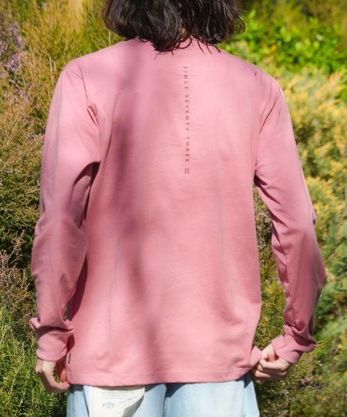 BILLABONG（ビラボン）の「BILLABONG メンズ UNITY LOGO ロンＴ 【2025年春夏モデル】/ビラボンロゴ長袖ロンT（Tシャツ/カットソー・メンズ・ホワイト/ミント/ブラック/ピンク系その他・MEDIUM/LARGE/X-LARGE/SMALL）」の11枚目の写真