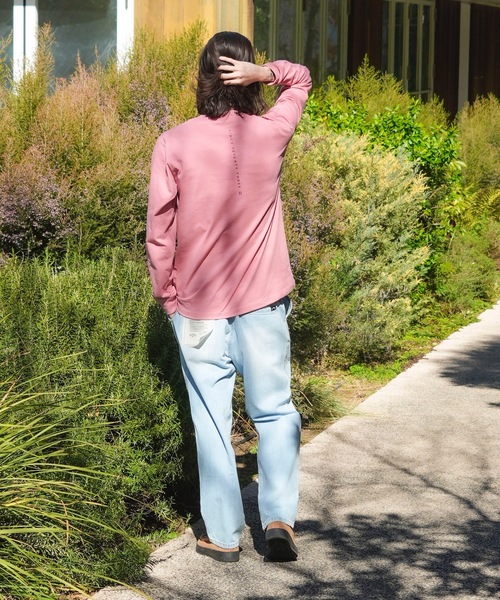 BILLABONG（ビラボン）の「BILLABONG メンズ UNITY LOGO ロンＴ 【2025年春夏モデル】/ビラボンロゴ長袖ロンT（Tシャツ/カットソー・メンズ・ホワイト/ミント/ブラック/ピンク系その他・MEDIUM/LARGE/X-LARGE/SMALL）」の8枚目の写真