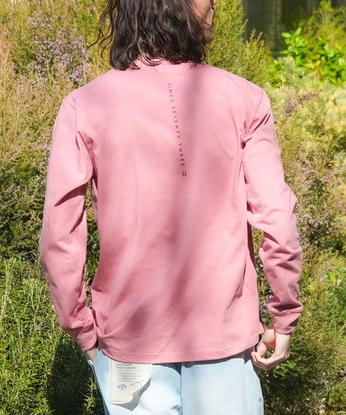 BILLABONG（ビラボン）の「BILLABONG メンズ UNITY LOGO ロンＴ 【2025年春夏モデル】/ビラボンロゴ長袖ロンT（Tシャツ/カットソー・メンズ・ホワイト/ミント/ブラック/ピンク系その他・MEDIUM/LARGE/X-LARGE/SMALL）」の12枚目の写真