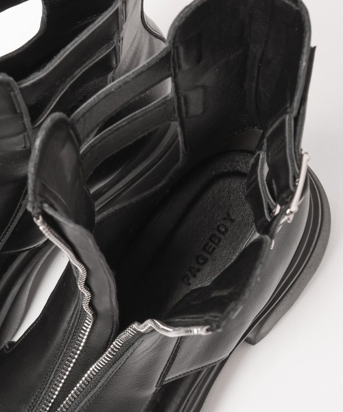 PAGEBOY（ページボーイ）の「ZIPヒールサンダル（サンダル・レディース・ブロンズ/ブラック・MEDIUM/LARGE）」の18枚目の写真