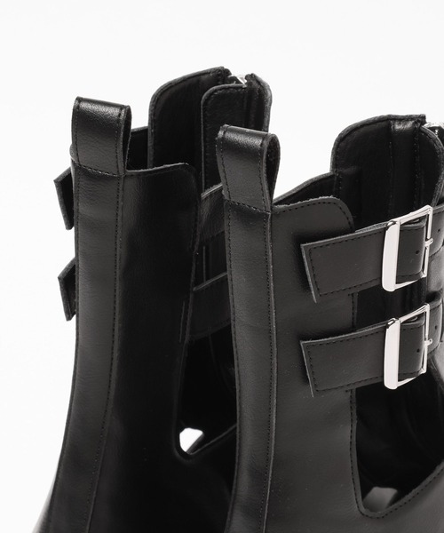 PAGEBOY（ページボーイ）の「ZIPヒールサンダル（サンダル・レディース・ブロンズ/ブラック・MEDIUM/LARGE）」の19枚目の写真