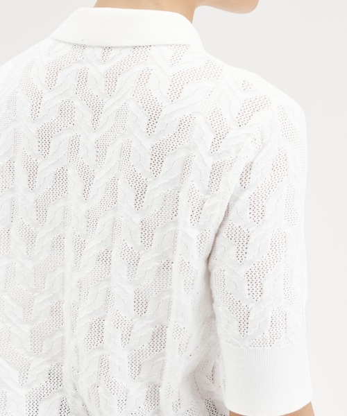 FRED PERRY（フレッドペリー）の「Textured Open-Knit Polo