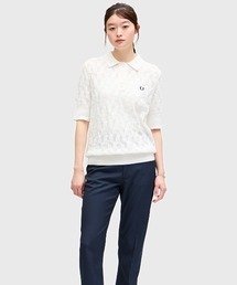 FRED PERRY（フレッドペリー）の「Textured Open-Knit Polo