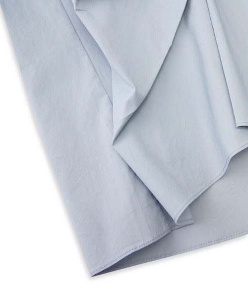 ブラウス シャツ Asym Tuck Shirt / タックノースリーブブラウス レディース セール】Asym Tuck Shirt / タックノースリーブブラウス（シャツ