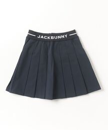 ジャックバニー  メッシュボンディングプリーツスカート
