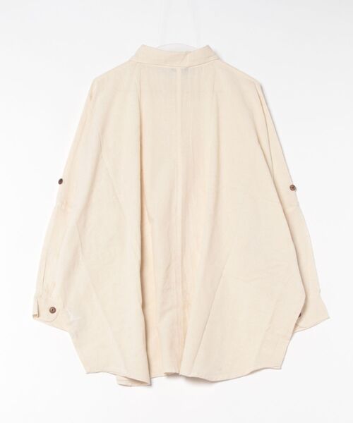 チャイハネ(チャイハネ)の「【チャイハネ】プレカラMEN'Sシャツ(シャツ/ブラウス・メンズ・ホワイト/ブルー・FREE)」の10枚目の写真