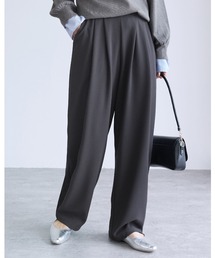 reca | カットジョーゼットタックパンツ(スラックス)