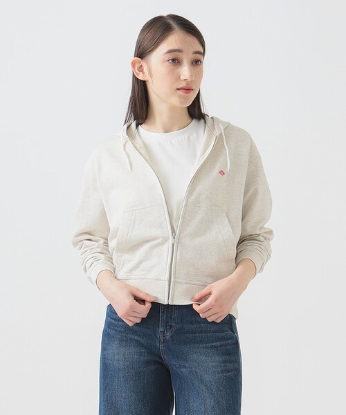 DANTON / COTTON TERRY ZIP HOODIE（パーカー）｜DANTON