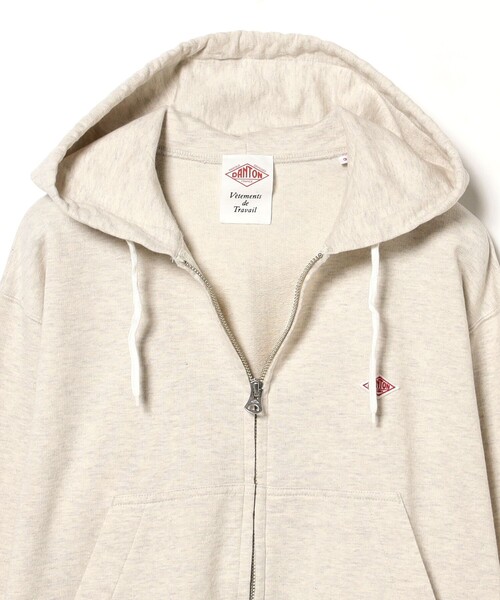 DANTON / COTTON TERRY ZIP HOODIE（パーカー）｜DANTON