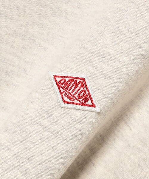 DANTON（ダントン）の「DANTON / COTTON TERRY ZIP HOODIE（パーカー・レディース・ナチュラル/チャコールグレー・36）」の15枚目の写真
