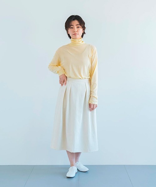ボーヴェット ストレッチレースプルオーバー カットソー 長袖 1 サーモンピンク ボーヴェット ストレッチレースプルオーバー カットソー 長袖 1