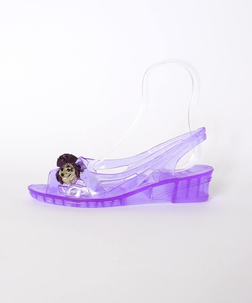 Three Four Time（ｽﾘｰﾌｫｰﾀｲﾑ）の「【Casselini】クリアサンダル（サンダル・レディース・パープル/ブラック/クリア・24.5/23.5）」の16枚目の写真