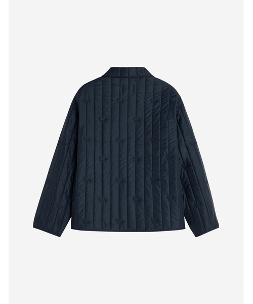 Maison Kitsune(メゾンキツネ)の「QUILTED BLOUSON(ブルゾン・メンズ・ライトブラック/モスグリーン・XS/S/M/L/XL)」の3枚目の写真