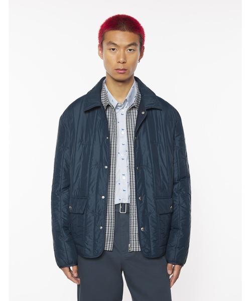 MAISON KITSUNÉ ダークブルー ブルゾン セール】QUILTED BLOUSON（ブルゾン）｜Maison Kitsune（メゾン