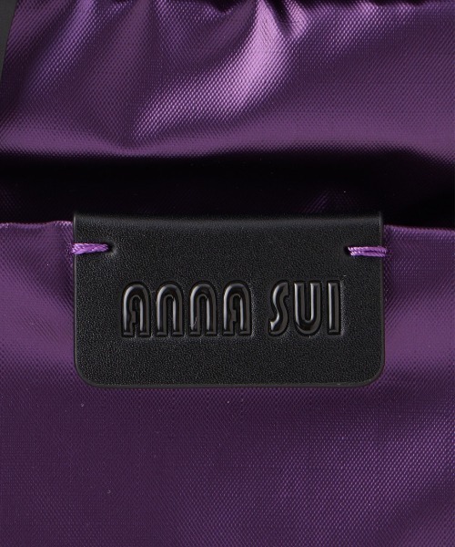 ANNA SUI（アナスイ）の「ワンダー バックパック（バックパック/リュック・レディース・ブラック/パープル/ブラック系その他2・FREE）」の14枚目の写真