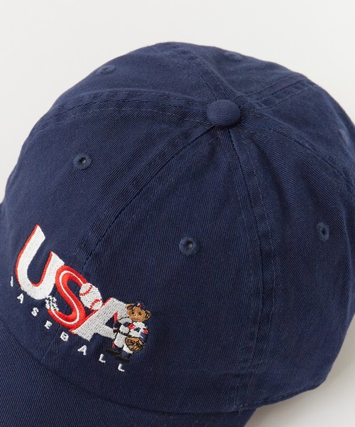 ROSTER SOX(ロスターソックス)の「ROSTER SOX/ロスターソックス USA BB BEAR CAP キャップ(キャップ・メンズ・ホワイト/ネイビー・FREE)」の13枚目の写真