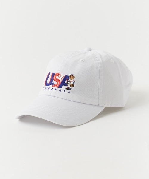 ROSTER SOX(ロスターソックス)の「ROSTER SOX/ロスターソックス USA BB BEAR CAP キャップ(キャップ・メンズ・ホワイト/ネイビー・FREE)」の14枚目の写真