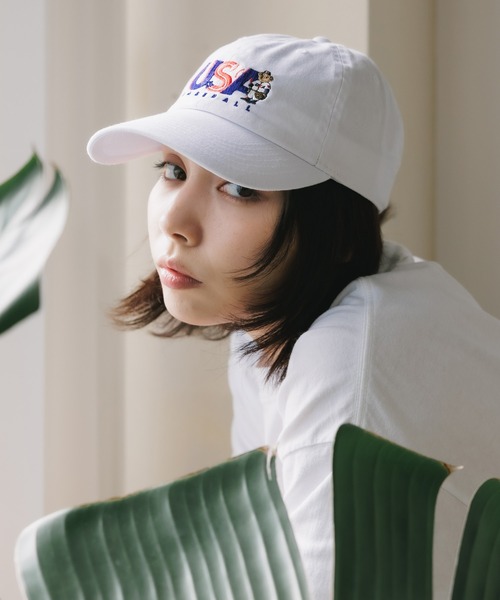 ROSTER SOX(ロスターソックス)の「ROSTER SOX/ロスターソックス USA BB BEAR CAP キャップ(キャップ・メンズ・ホワイト/ネイビー・FREE)」の15枚目の写真