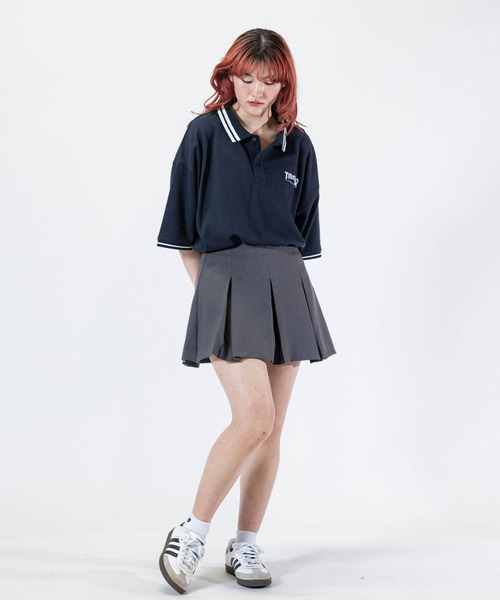 THRASHER(スラッシャー)の「【at】〔THRASHER/スラッシャー〕S/S POLO SHIRT ワンポイントロゴ BIG ポロシャツ(ポロシャツ・メンズ・ネイビー/ホワイト/ブラック・MEDIUM/LARGE)」の17枚目の写真