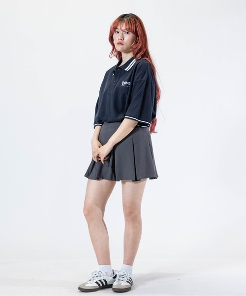 THRASHER(スラッシャー)の「【at】〔THRASHER/スラッシャー〕S/S POLO SHIRT ワンポイントロゴ BIG ポロシャツ(ポロシャツ・メンズ・ネイビー/ホワイト/ブラック・MEDIUM/LARGE)」の18枚目の写真