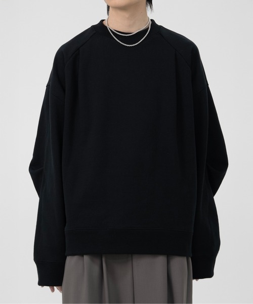 LAPIIS(ラピス)の「OVERSIZED SLITBACK SWEAT SHIRTS(スウェット・メンズ・グレー/ブラック・LARGE/MEDIUM)」の16枚目の写真