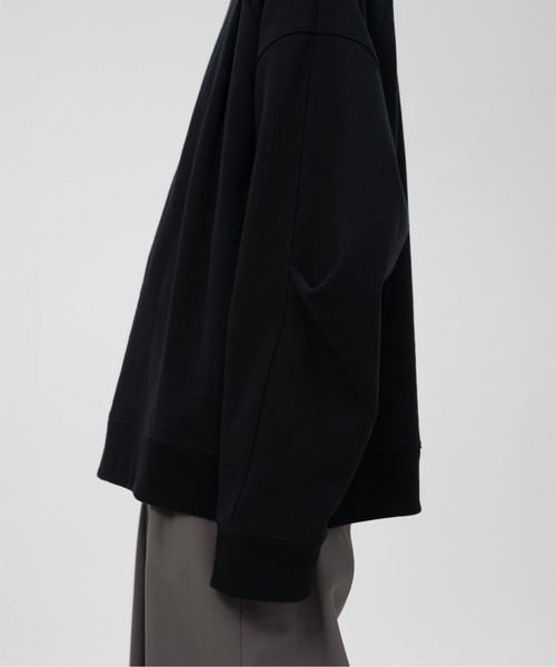 LAPIIS(ラピス)の「OVERSIZED SLITBACK SWEAT SHIRTS(スウェット・メンズ・グレー/ブラック・LARGE/MEDIUM)」の17枚目の写真