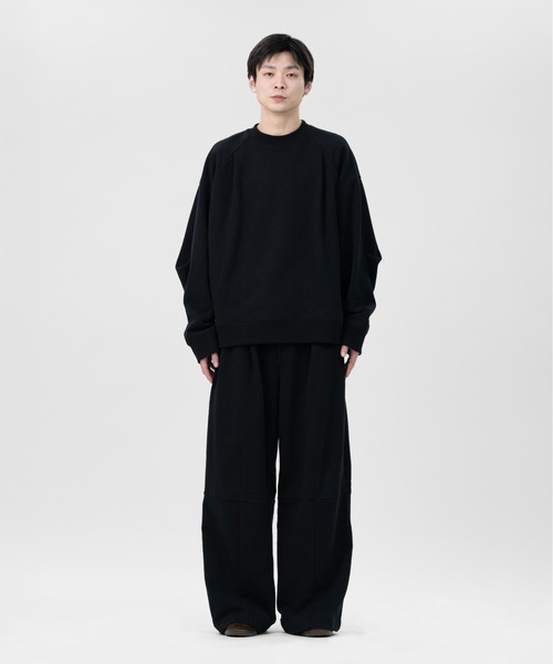 LAPIIS(ラピス)の「OVERSIZED SLITBACK SWEAT SHIRTS(スウェット・メンズ・グレー/ブラック・LARGE/MEDIUM)」の21枚目の写真