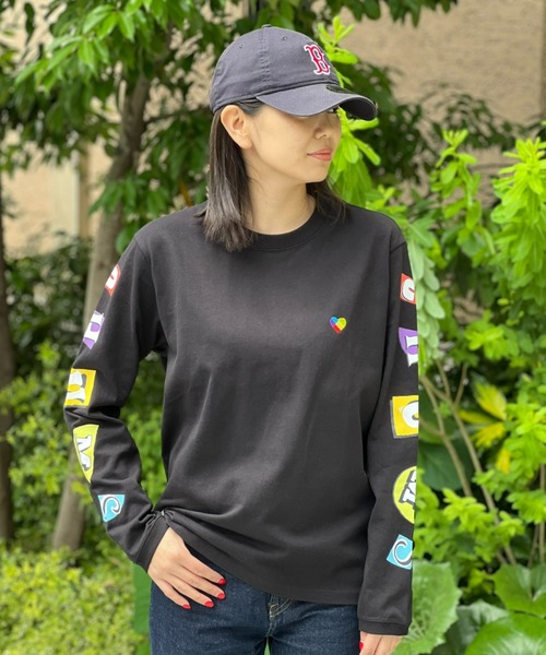 CHUMS（チャムス）の「【CHUMS】 Anti-Bug Paper Heart L/S T-Shirt アンチバグ ペーパーハートロングスリーブティーシャツ（Tシャツ/カットソー・メンズ・ホワイト/グリーン/ブラック・LARGE/MEDIUM/X-LARGE）」の2枚目の写真