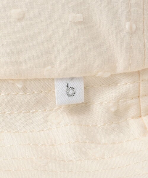 こども ビームス（コドモビームス）の「ベビー ドビー ハット 2025SS（44～48cm）（ハット・キッズ・オフホワイト/サックスブルー・46-48/44-46）」の10枚目の写真