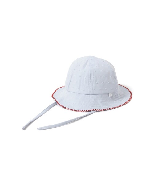 こども ビームス（コドモビームス）の「ベビー ドビー ハット 2025SS（44～48cm）（ハット・キッズ・オフホワイト/サックスブルー・46-48/44-46）」の11枚目の写真