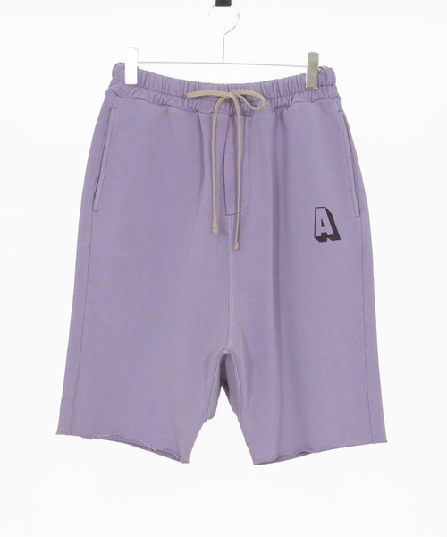ADAM PATEK(アダムパテック)の「mp13327-pigment dyeing sarouel short pants サルエルショートパンツ(その他パンツ・メンズ・ブラック/パープル・2/1)」の20枚目の写真