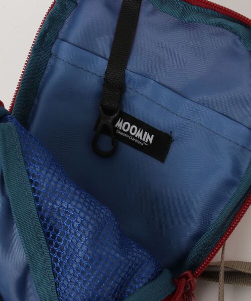 MOOMIN（ムーミン）の「MOOMIN ブロックカラーデザインスマホショルダーパック（ショルダーバッグ・レディース・レッド/グリーン/ブラック/グレー・FREE）」の15枚目の写真