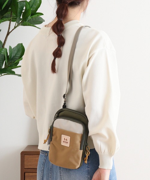 MOOMIN（ムーミン）の「MOOMIN ブロックカラーデザインスマホショルダーパック（ショルダーバッグ・レディース・レッド/グリーン/ブラック/グレー・FREE）」の21枚目の写真