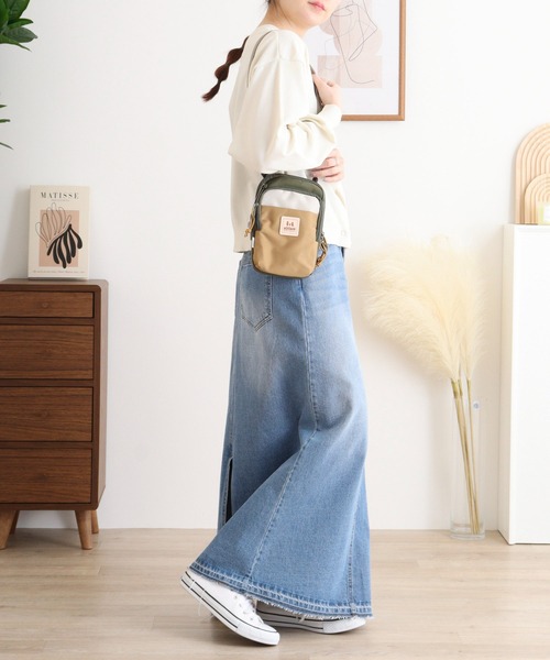 MOOMIN（ムーミン）の「MOOMIN ブロックカラーデザインスマホショルダーパック（ショルダーバッグ・レディース・レッド/グリーン/ブラック/グレー・FREE）」の22枚目の写真