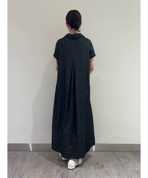 Mila Owen（ミラオーウェン）の「スキッパーカラーAラインワンピース