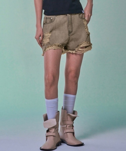 セール】【FANCY CLUB】VINTAGE DENIM SHORTS / 【ファンシー