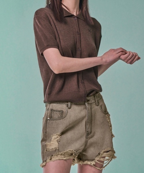 [FANCY CLUB] VINTAGE DENIM SHORTS★人気★韓国★関税込み★ セール】【FANCY CLUB】VINTAGE DENIM SHORTS（デニムパンツ