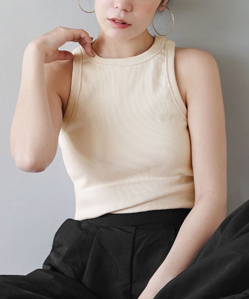 トップス ferrariminons ストライプシャツデザイン スキッパートップス FC25S026【Fano Studios